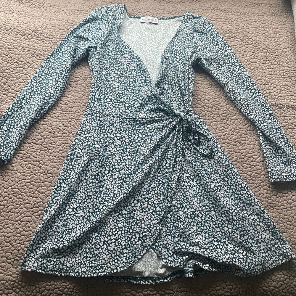 Floral Crossover Dress